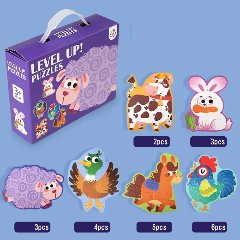 Panda 3D Puzzle Vase Baustein Home Decor Cartoon Tier Puzzle DIY Elefant Holz Puzzle für Kinder