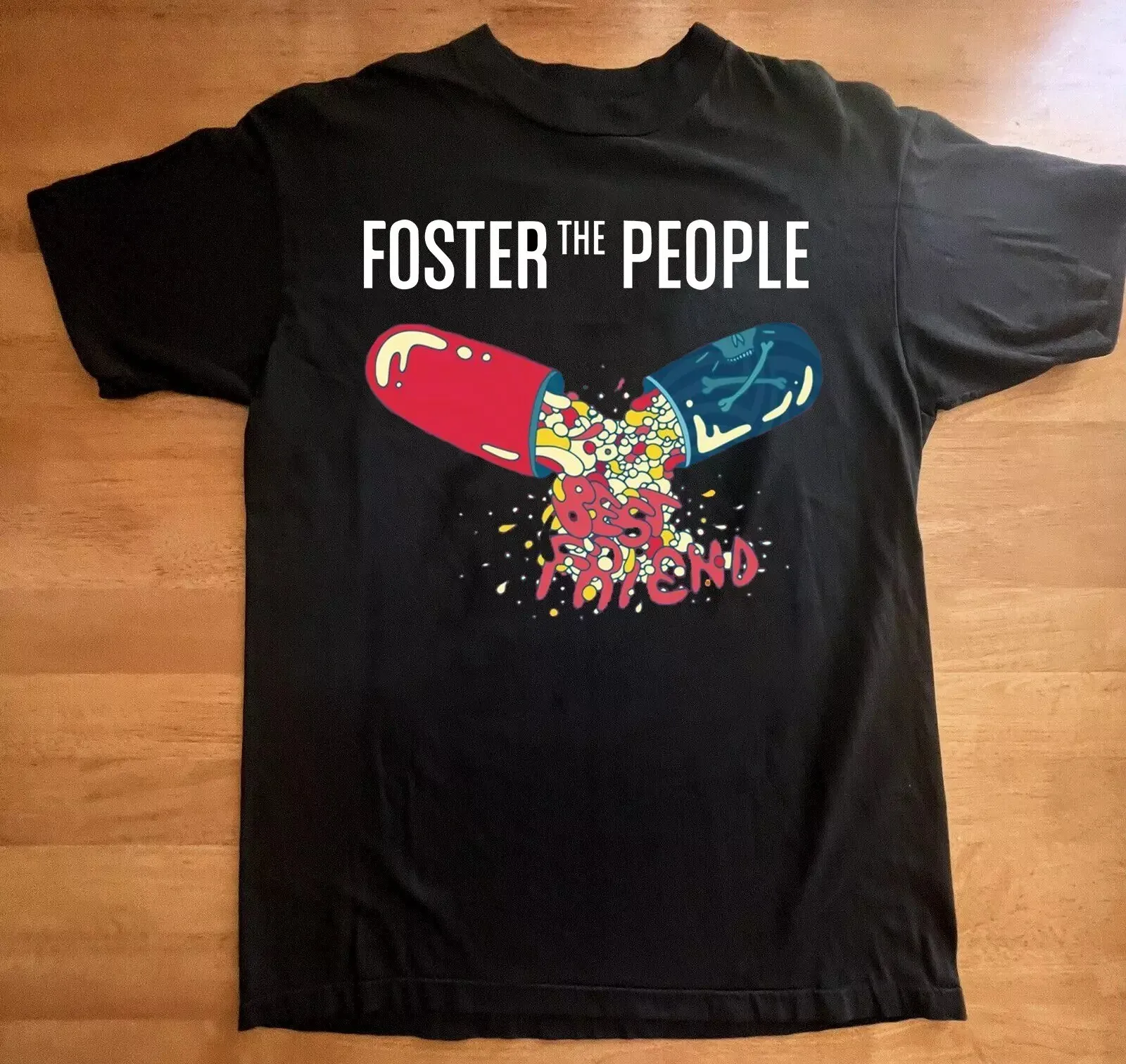 تي شيرت Foster The People Band Best Friend جميع المقاسات من S إلى 5XL BT855