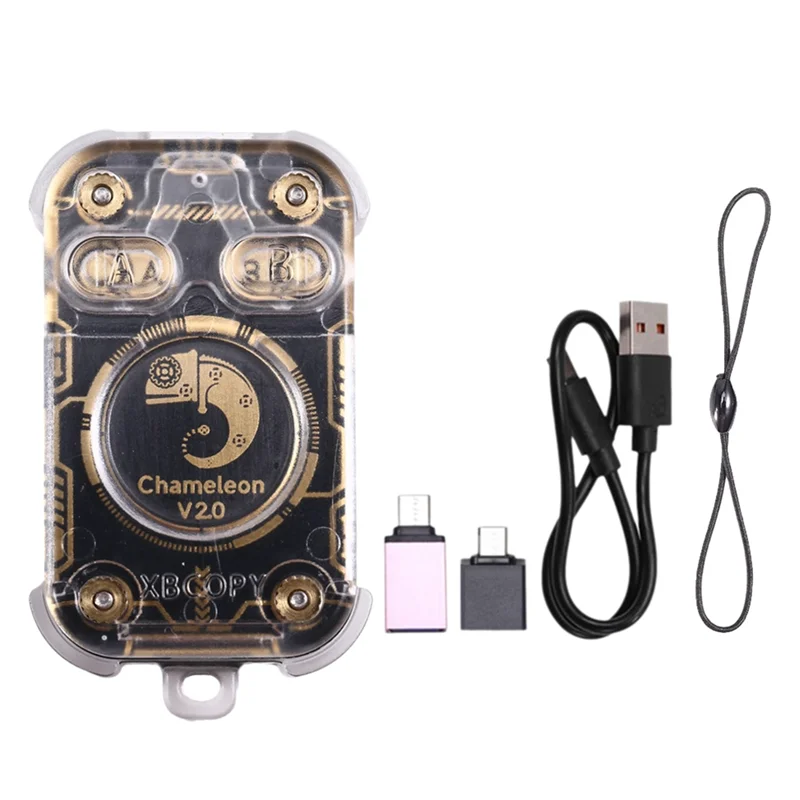 【RECOMENDAR】Restart V2.0 Smart Card Emulator Chameleon V2.0 RFID Smart Chip Reader Emulator 125K 13.56Mhz NFC Decode Card Duplic