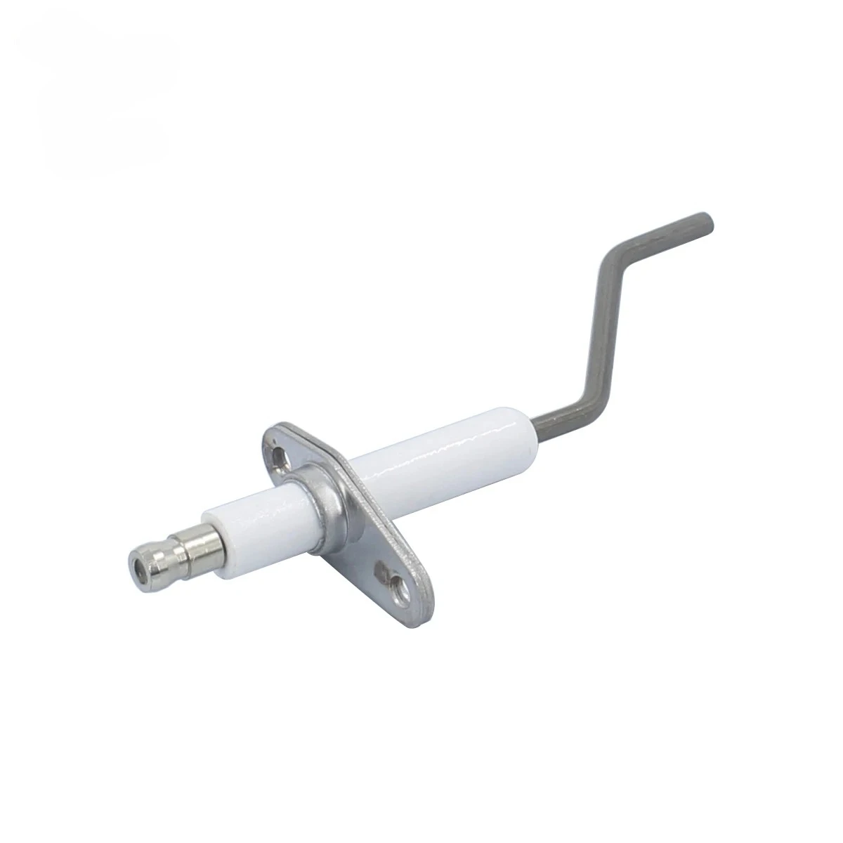 Electrodo de encendido cerámico con punta en forma de Z, aguja de encendido para caldera de gas con soporte de montaje, bujía para quemador de gas para BAXI 710220700