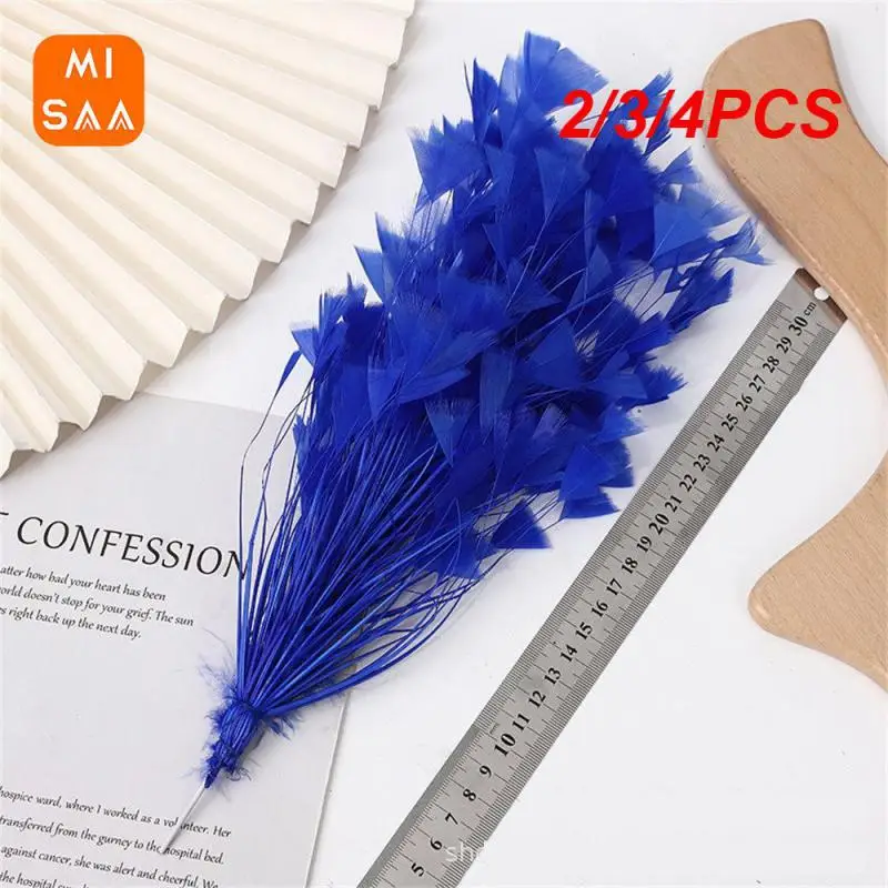 2/3/4PCS Stage Performance Accessories Unique Amazing 300 Mm Need Dyeing Sensational Floral Hair Accessories For Performances