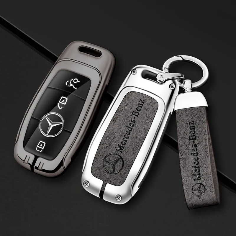 2022 Mercedes Benz new C-Class car key set c200L shell c260L bag glc300L buckle E-Class glb220 men's S-Class