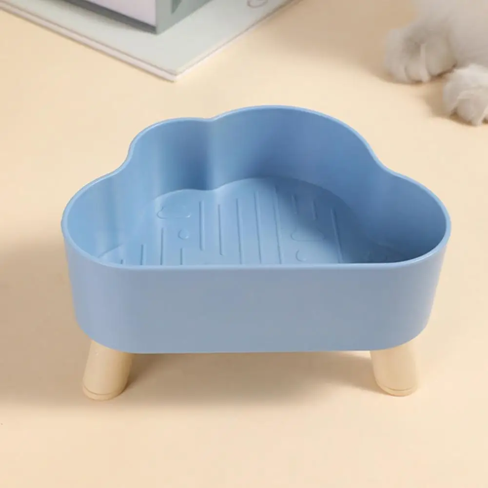 Open Mouth Design Cat Bowl Capacity Cat Bowl High-capacity Cloud-shaped Cat Bowl Neck-friendly Design for Easy Eating Ideal Pet