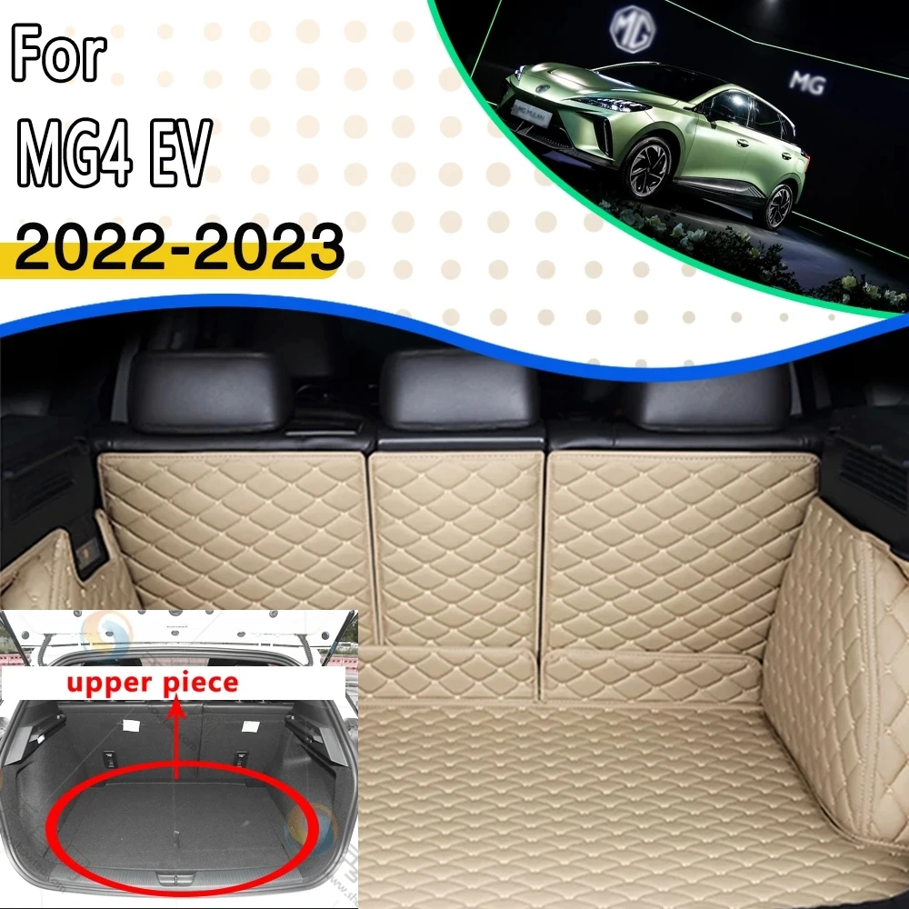 

Car Rear Trunk Mats For MG4 EV MG 4 EV EH32 2022~2023 Electric Hatchback Waterproof Protective Pads Car Mats Rug Car Accessories