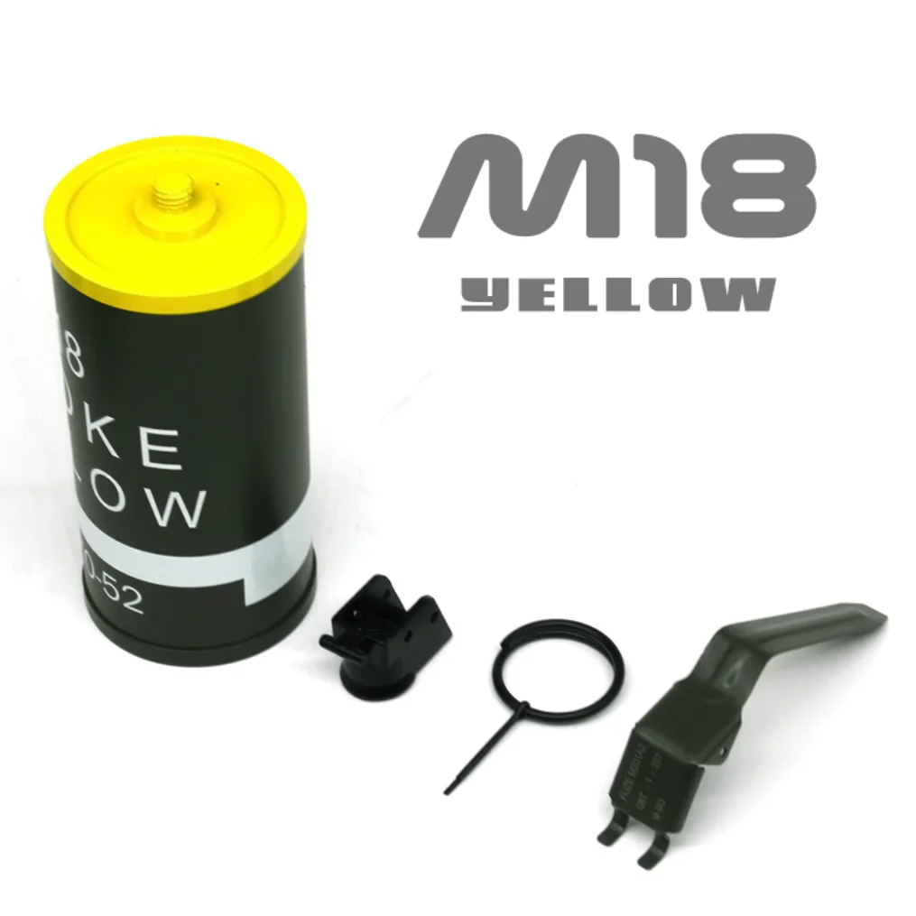 M18 Yellow Static Model Metal Version Craft Toy