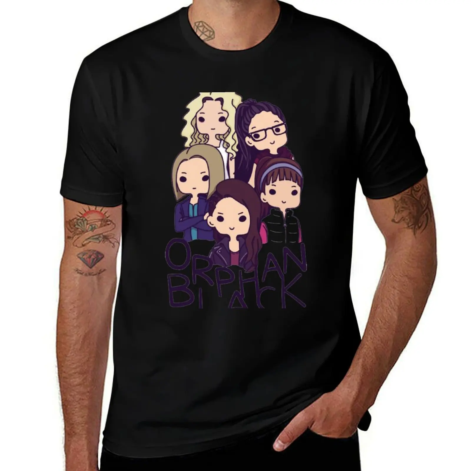 orphan black T-Shirt man t shirts graphic T-Shirt