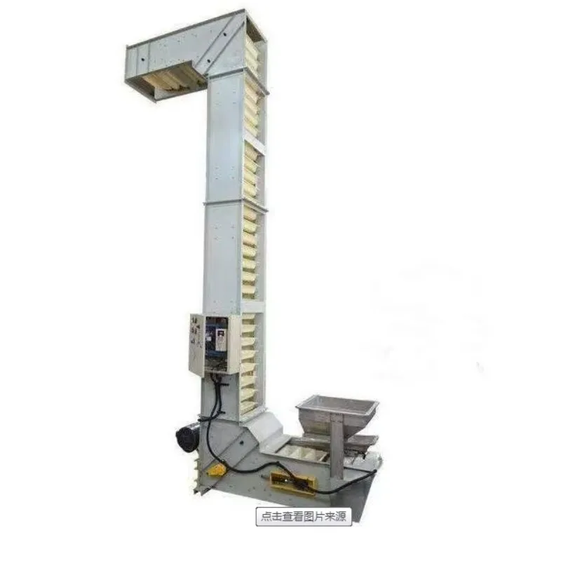 Customized Industrial Stainless Steel Lifting Z-type Vertical Conveyor Bucket Elevator For Sale