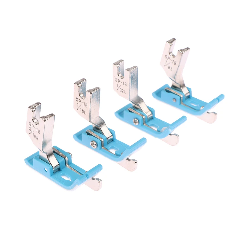 HMA88-1Pc Plastic SP-18 Edge Presser Foot Embedded Line Presser Flat Car Plastic Beef Tendon Presser Foot Sewing Accessories