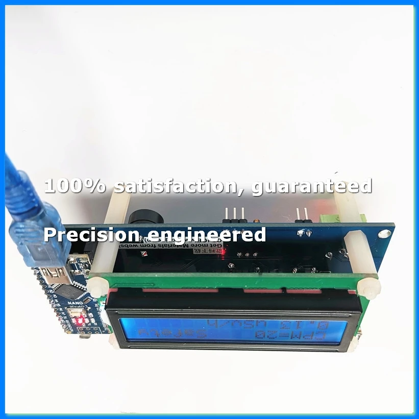 

Geiger Counter Kit Module Nuclear Radiation Detector with Display Radiation Dosimeter Electromagnetic Radiation Detector-ABYS