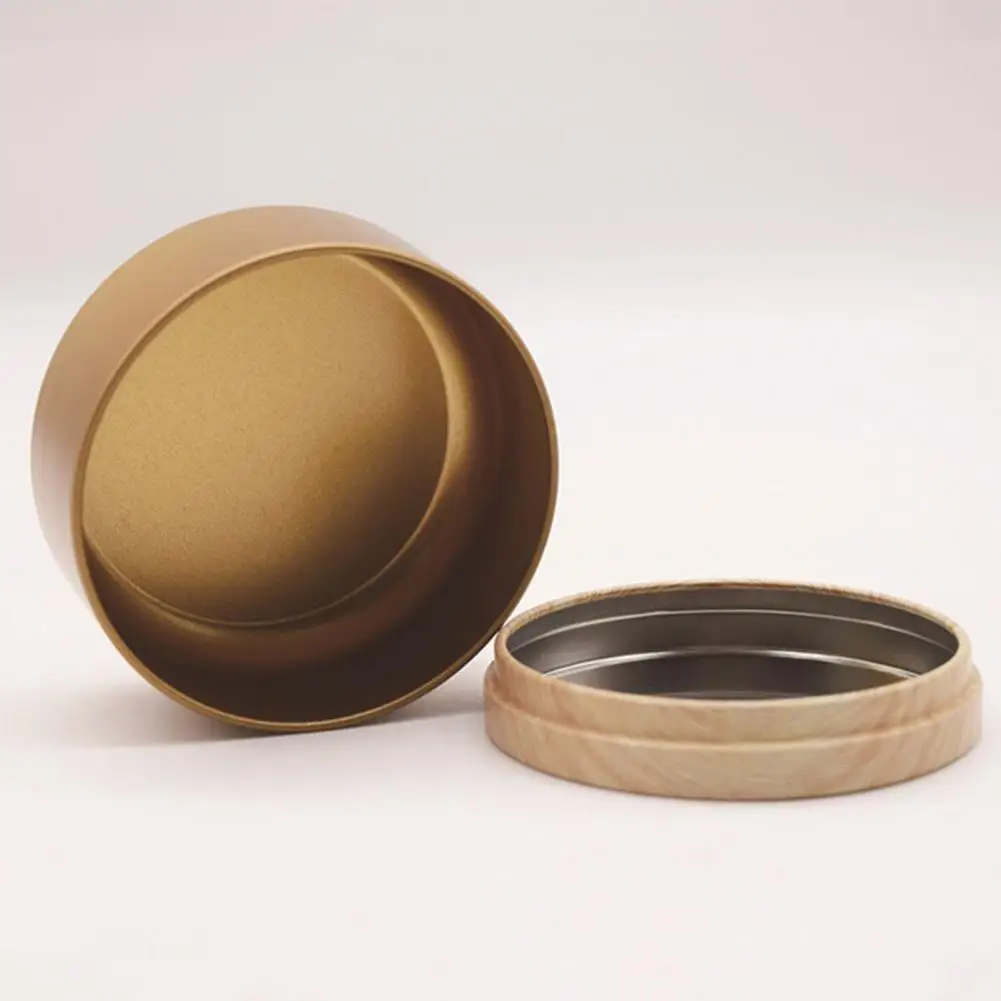 Scatola per aromaterapia custodia per rossetto durevole barattolo di candela barattolo di candela di colore freddo vaso cosmetico elegante nero per regalo