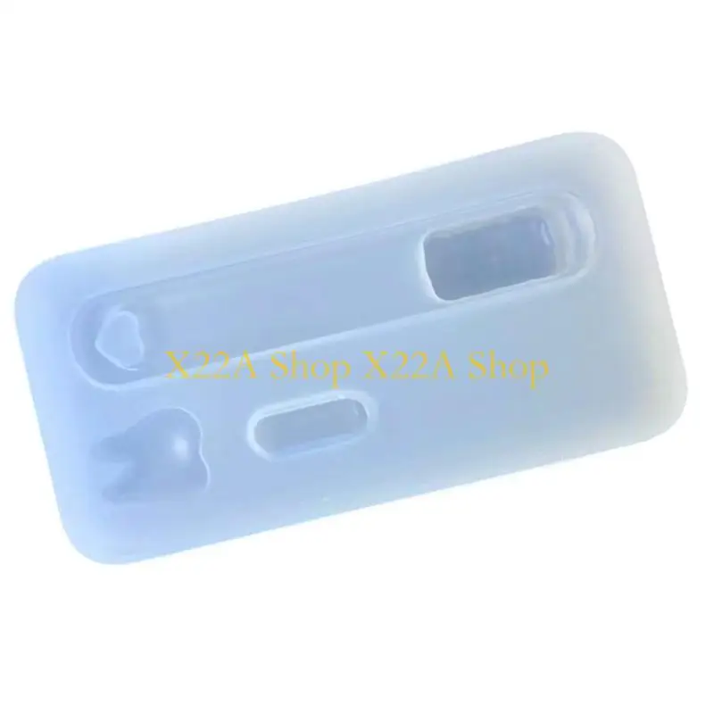 Unique Sturdy Silicone Dessert and Resin Mold for Handmade Tooth Charm Hangers