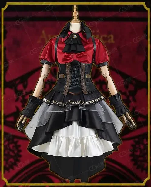 Game BanG Dream Timoris/ Doloris/ Amoris/ Oblivionis / Mortis Cosplay Costume Halloween outfits Women Anime Clothing