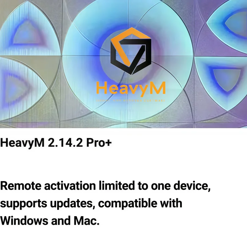 

Программное обеспечение для картографирования 3D-проекций HeavyM 2.14.2 Pro+ — профессиональное управление визуальным шоу с поддержкой обновления для сцены и мероприятий