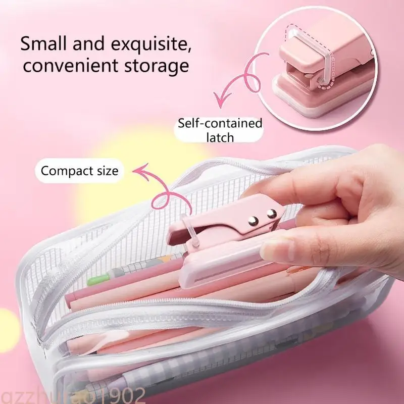 97QB 2 PCS Single Hole Punching Punching Handheld Hole