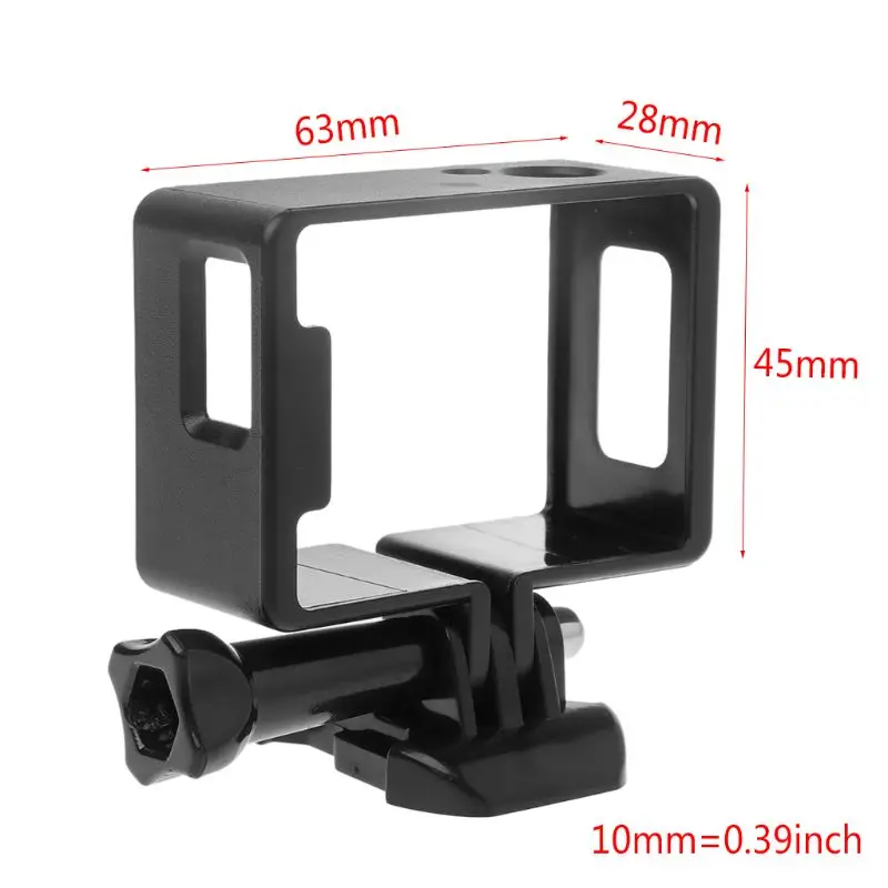 Protective Frame Border Side Standard Shell Housing Case Buckle Mount Accessories for SJ6000 SJ4000 Wifi Action Camera Cam 10166