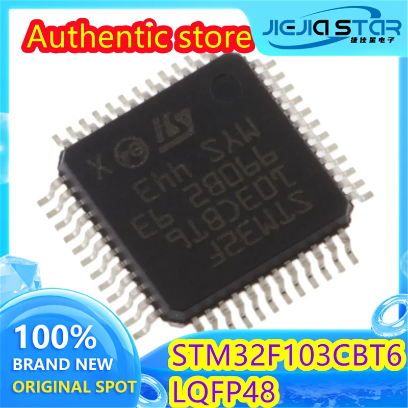 

(3/30 pieces) STM32F103CBT6 LQFP48 single-chip MCU chip microcontroller MCU new original spot delivery fast