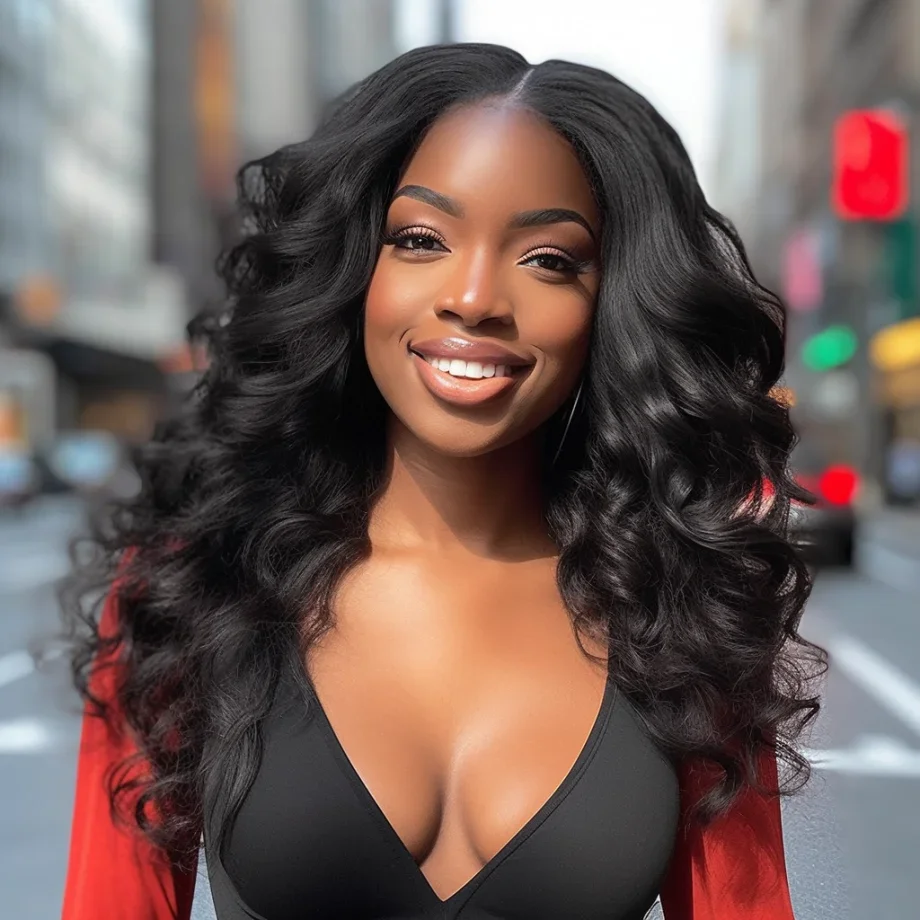 Lumiere-Glueless Body Wave Lace Front Wig para mulheres, perucas de cabelo humano, perucas de fechamento 4x4, peruca de renda HD, pronto para ir, 30 in, 34 in, 13x4