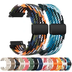 22mm geflochtenes Magnetband für amazfit gtr 4 3 2 2e 3 pro/gtr 47mm Armband für amazfit bip 5/pace/stratos 2s 3 Armband