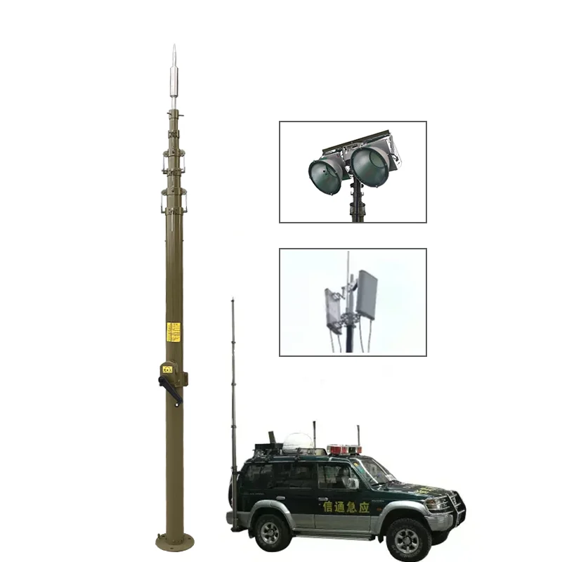 

YANGBO Hand Crank Telescopic Masts for Vertical Wind Turbine