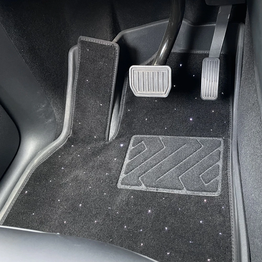 Carpet Starlight Automotive Light Emitting Diode Carpet with App Remote