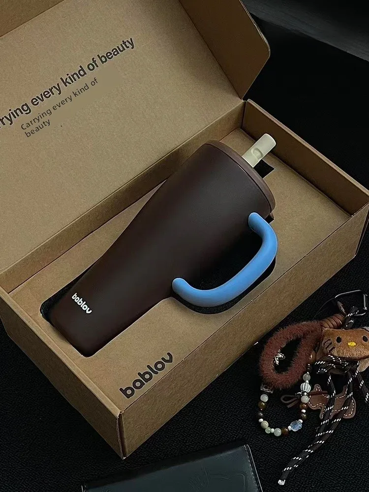 

Bablov Giic термочашка, большая чашка Capaci St, офисная женская чашка для холодного сохранения, подарок, чашка для доминирования льда, чашка для воды