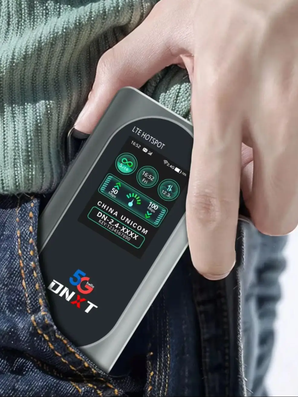 5G Mobiele WiFi Router LTE Hotspot Draagbare SIM-kaart WiFi Apparaat 16 Gebruikers 2.4G Draadloze Zakrouter - afbeelding 2