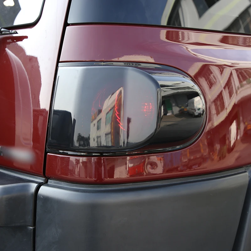 

For Toyota FJ Road Cruiser/J120 2007-2021 taillight blackened shell rear taillight blackened protective cover decorative cover