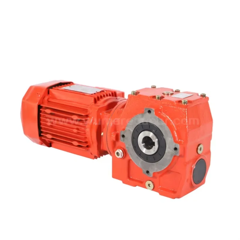 Direct Selling Foot Mounting Worm Reducer WS67 WS77 Helical Gear Boxes for Agriculture Tractor