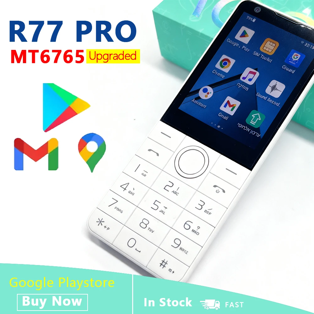 �y�Z�[�����z�A�b�v�O���[�h���ꂽDOOV R77 Pro 4G �X�}�[�g�^�b�`�X�N���[���L�[�p�b�h�g�ѓd�b MT6762 2.8�C���` 3GB+32GB 3000mAh �X�}�[�g�t�H�� Android 13 Whatsapp�Ή�