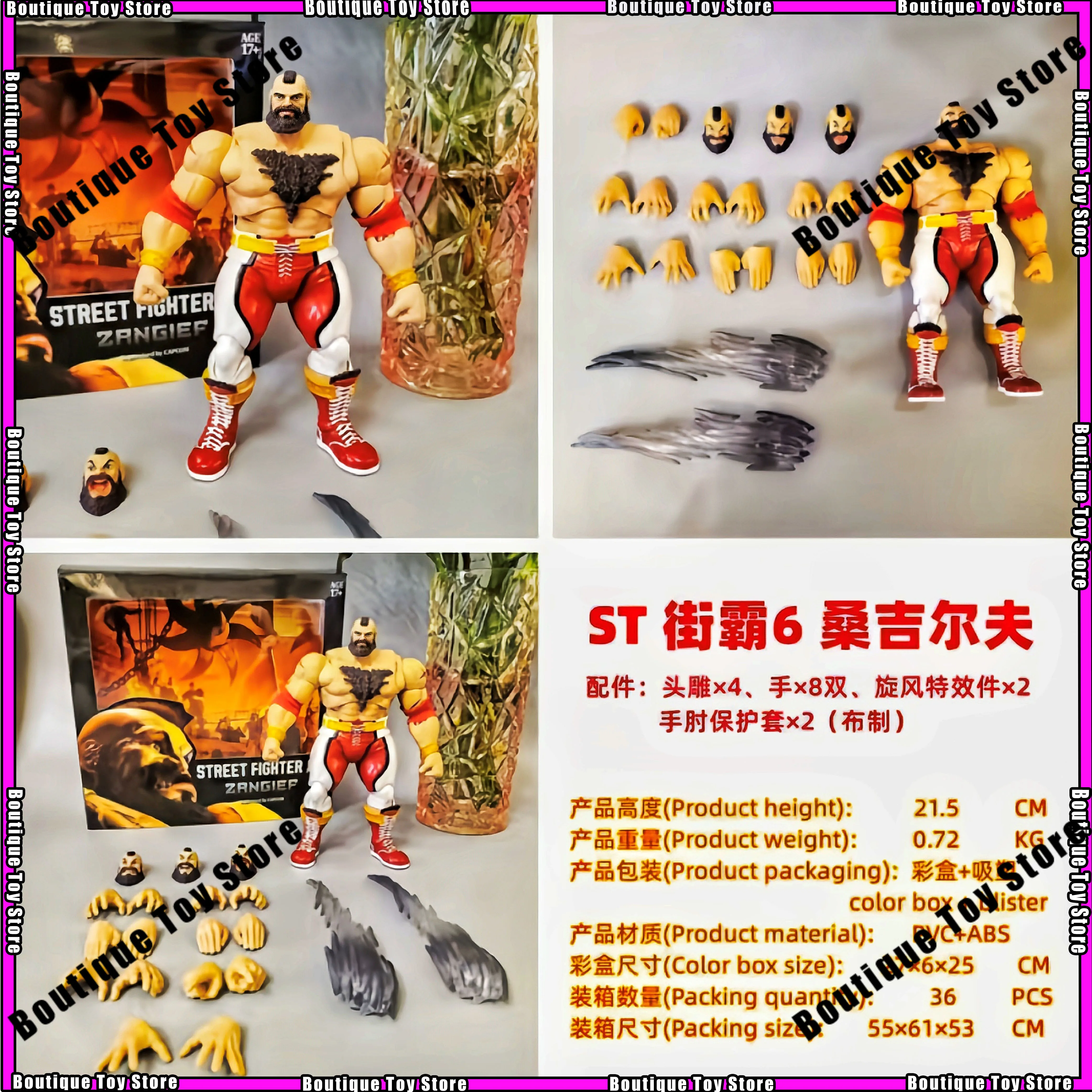 

Новые фигурки Storm Toys Ko Zangief из Street Fighter 6, коллекционные модели, подвижные куклы, подарки, игрушки для рабочего стола.
