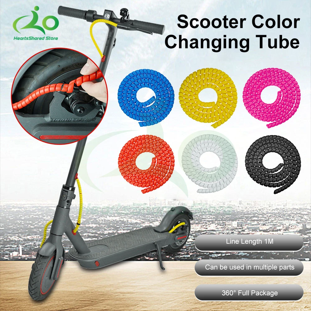 

1M Electric Scooter Line Protector Line Tube Winding Tubes for Ninebot Max G30 Xiaomi Mijia M365 M365 Pro Scooter Accessories