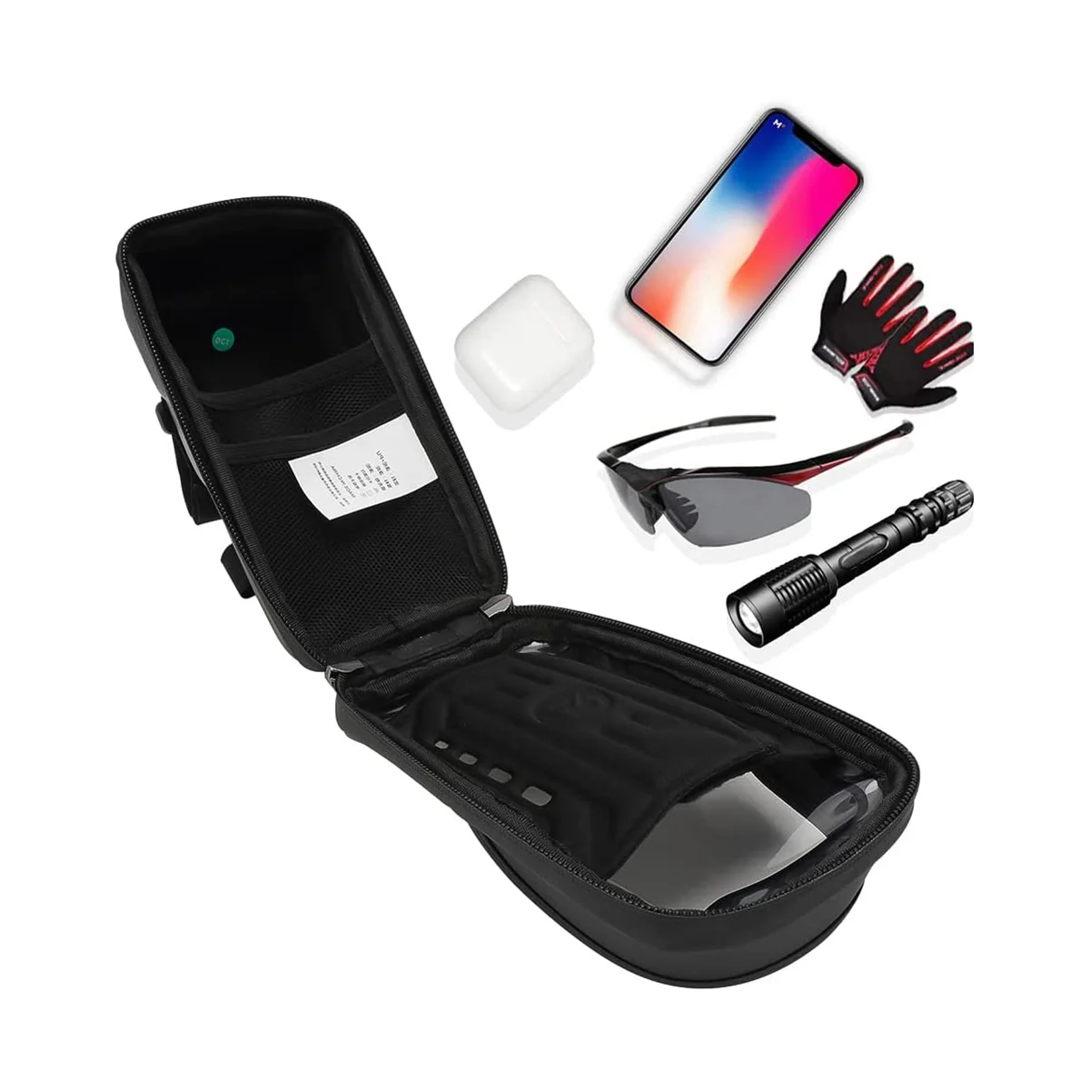 

Front Frame Handlebar Bag for Sur Ron Light Bee S/X Segway X160/X260 Phone Holder Mount Bag Top Tube Handlebar Bag