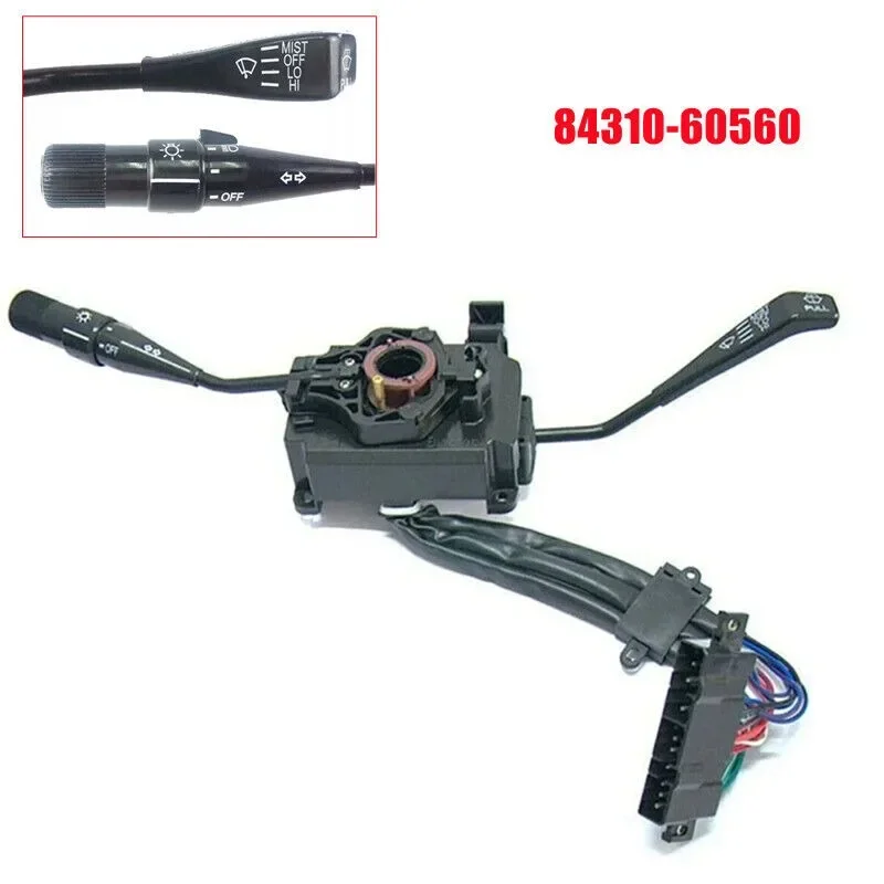 

84310-60560 для Land Cruiser 1985-1992 LHD автомобильный комбинированный указатель поворота, переключатель стеклоочистителя, автоаксессуары, замена деталей