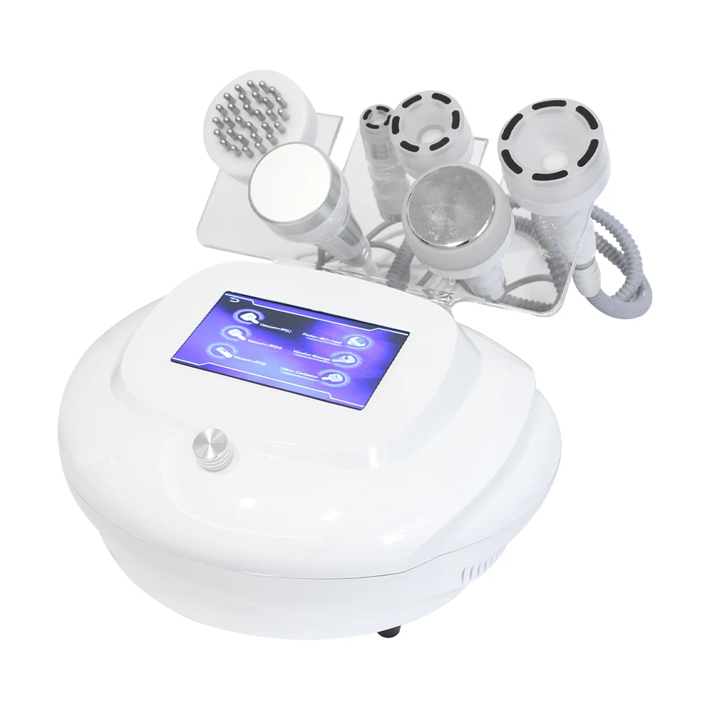 6 in 1 120K Cavitation Ultrasonic Vacuum Slimming Machine Weight Loss Body Sculpting Skin Tightening Face Skin Lifting Device