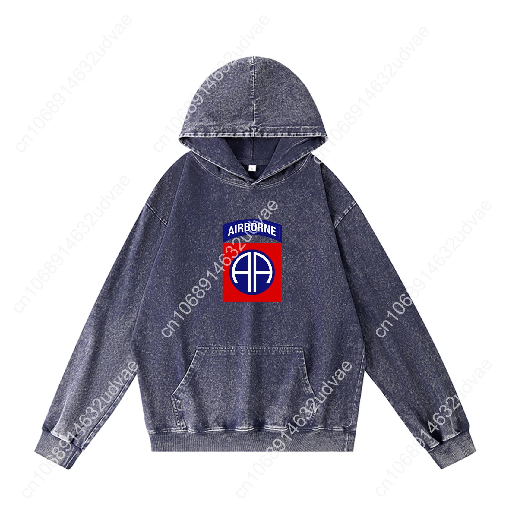 82nd Airborne Division CSIB Felpe con cappuccio Felpa con cappuccio retrò Uomo Donna Adolescente Felpa pullover vintage con top personalizzati