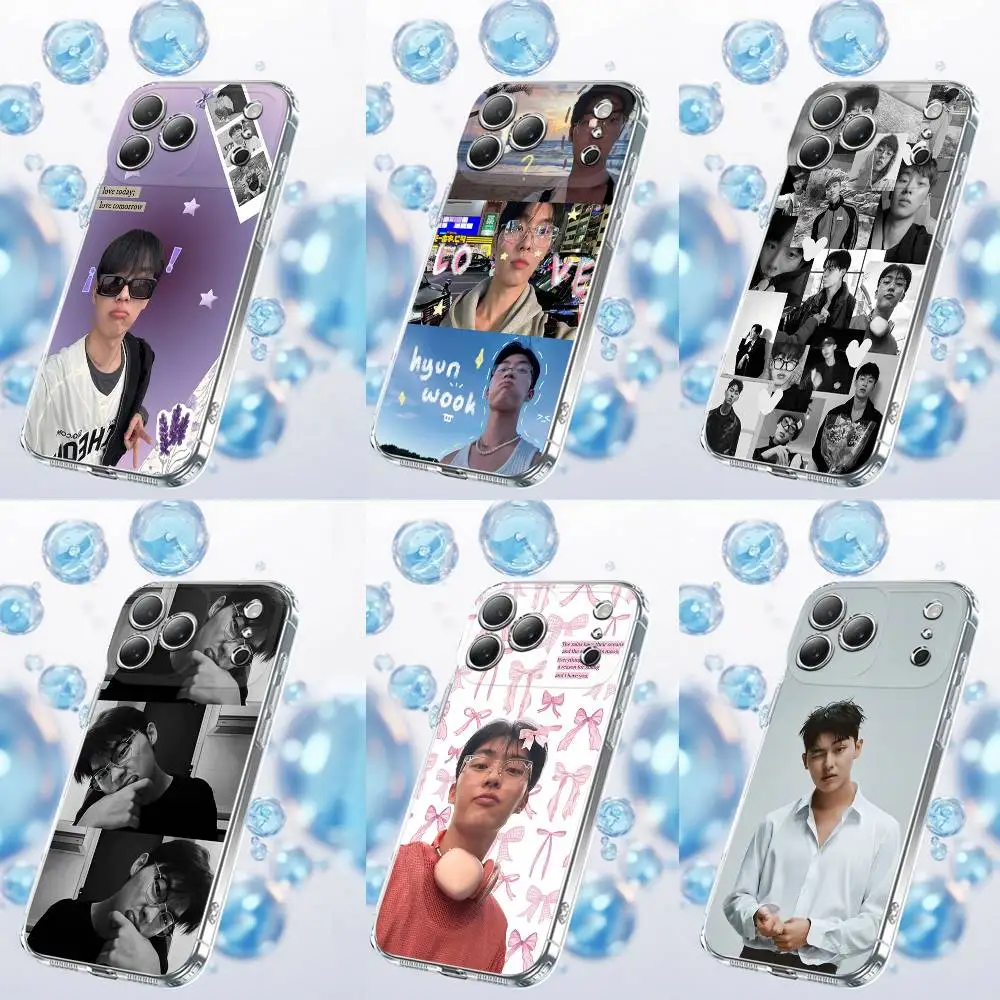

Actor C-Choi Hyun Wook Phone Case For iPhone 17,16,15,14,13,12,11 Plus,Pro,Max,Plus,E,SE4,Air,Mini Transparent
