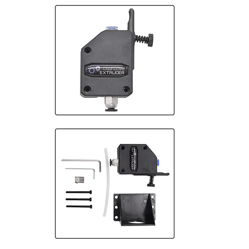 AED6-Dual Drive Extruder For Ender 3S Long/Short Range Universal 1.75Mm Filament Extrusion Head Metal Vertical Joint