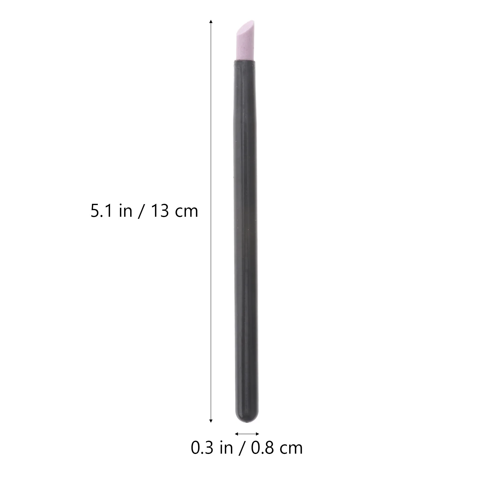 2pcs Cuticle Pushers Dead Skin Remover Tool Manicure Nail Art Polish Rod For Filing Edges Cleaning Under Nails Reusable