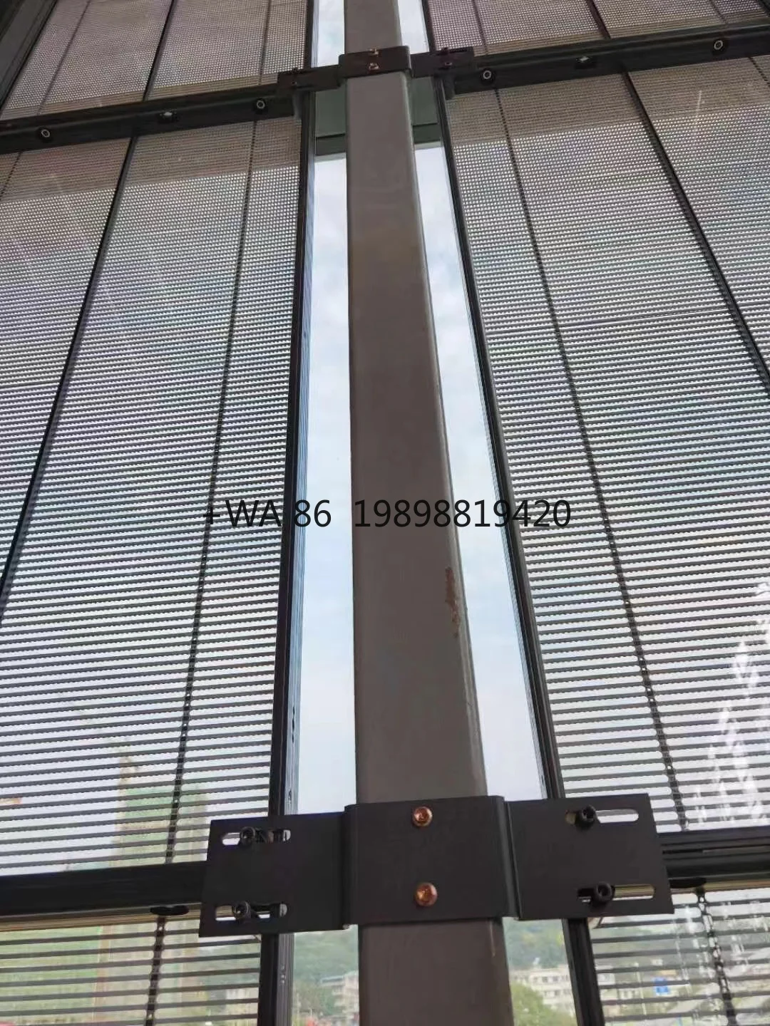 

Transparent LED Screen Adhesive Film for Store Glass Wall Indoor Flexible Advertising Display