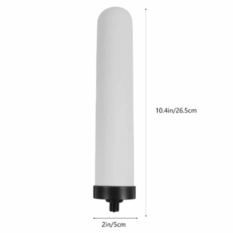 Elementi del purificatore della brocca multifunzionale strumento della candela filtro Pur elementi filtranti in ceramica robusti parti in plastica da pollici