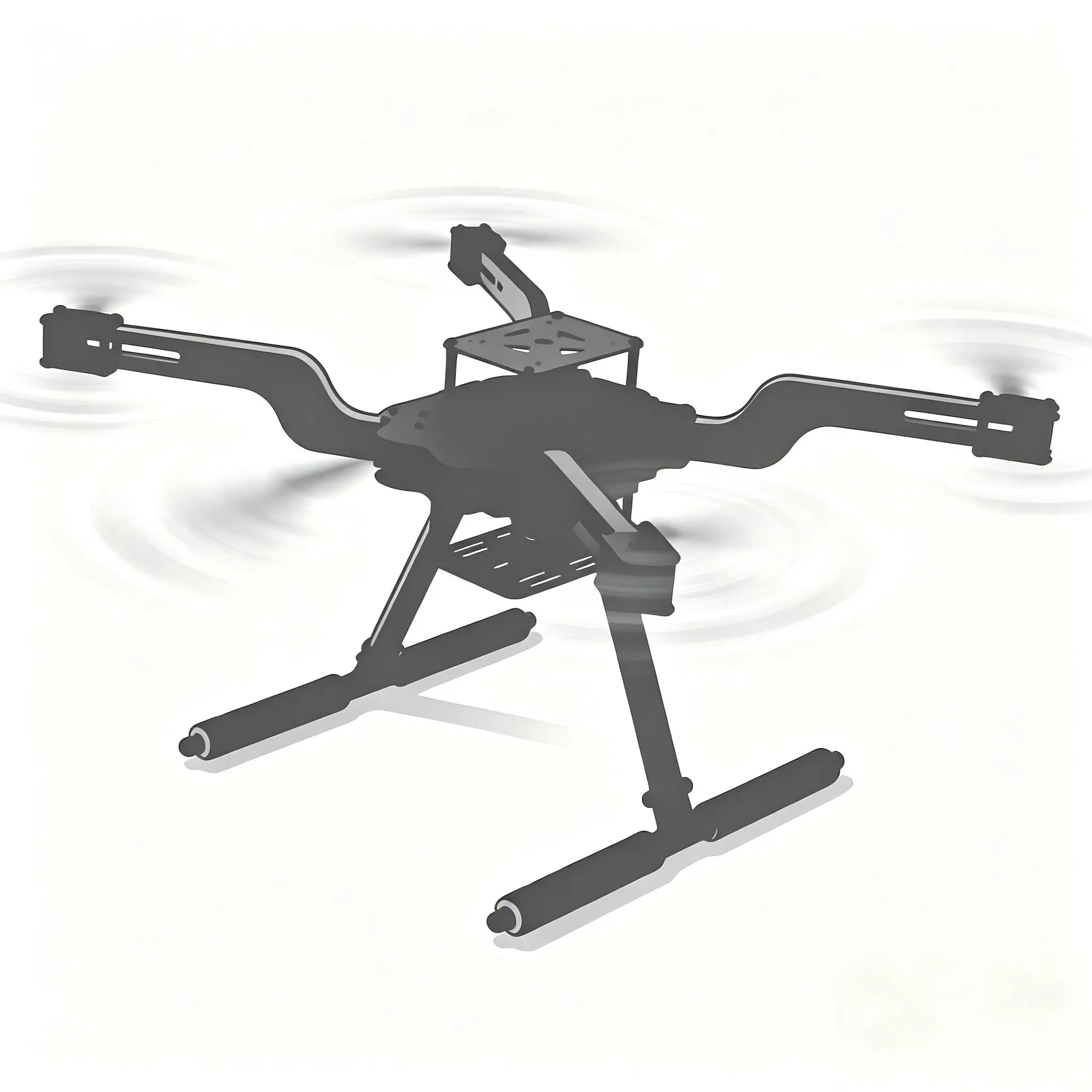 BCUBE Autopilot Drone FLY450 Quadcopter Flip Frame Blheli 30A Esc 2212 Motor 2.4.8 32-Bit Flight Controller M8N GPS