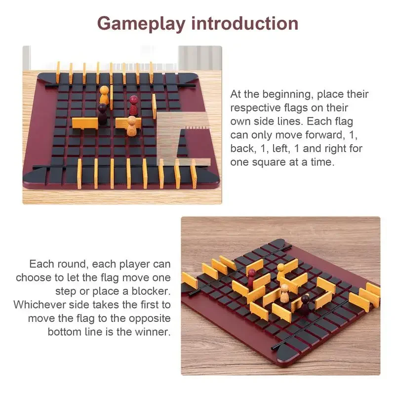 Schritt für Schritt Brettspiel Kaninchen Siege Strategie Puzzle Spielzeug für Erwachsene Studenten Familie Eltern Kind Interaktives Lernspiel