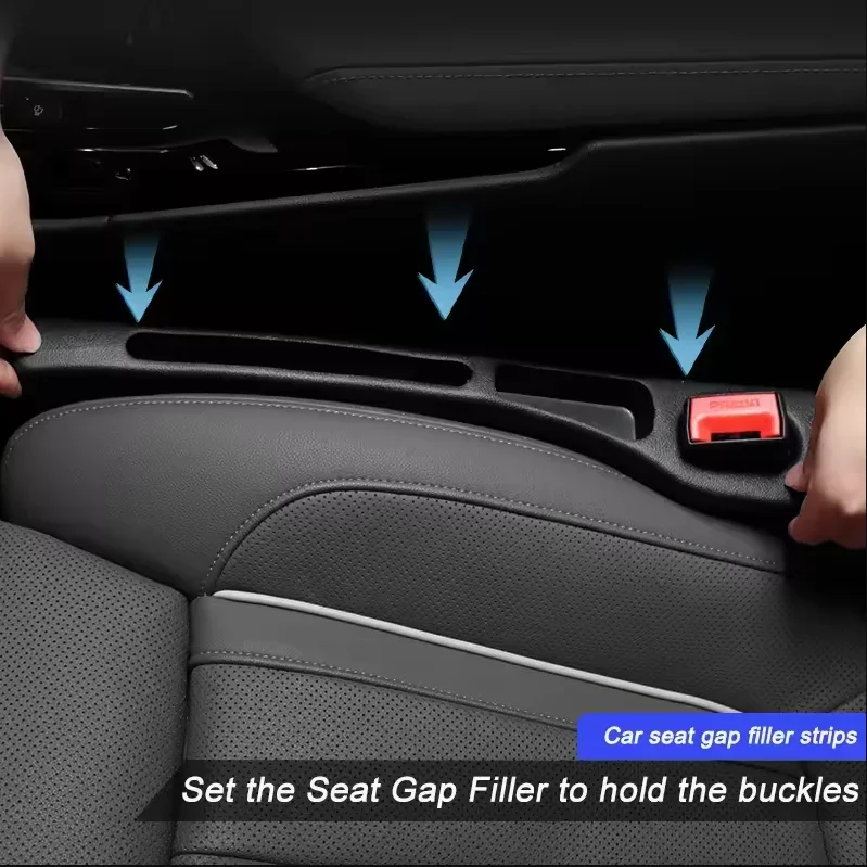 

Car Seat Gap Filler Strips Seat Storage Supplies Leak-proof Filler Strips Interior Decorate Kit Accessories For Hyundai CSUTO