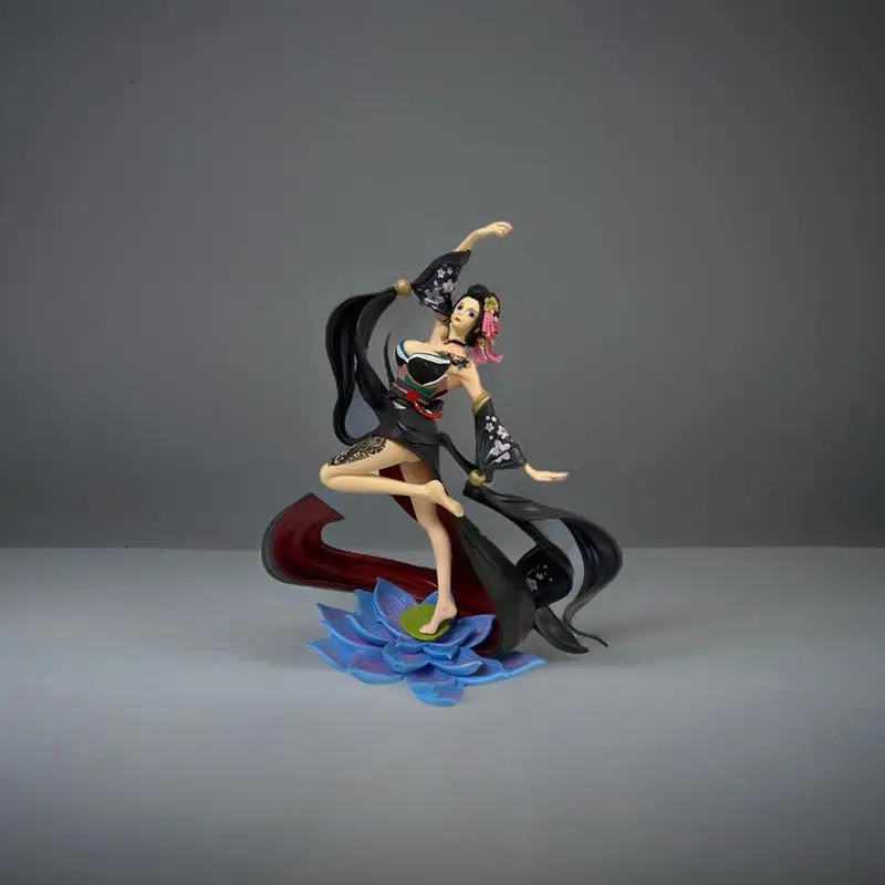 Figuras de acción de resonancia de kimono Gk Nico·Robin Kabuki de Anime de una pieza, estatua de Pvc de doble cabeza de 27cm, modelo de colección de muñecos, juguetes Gif