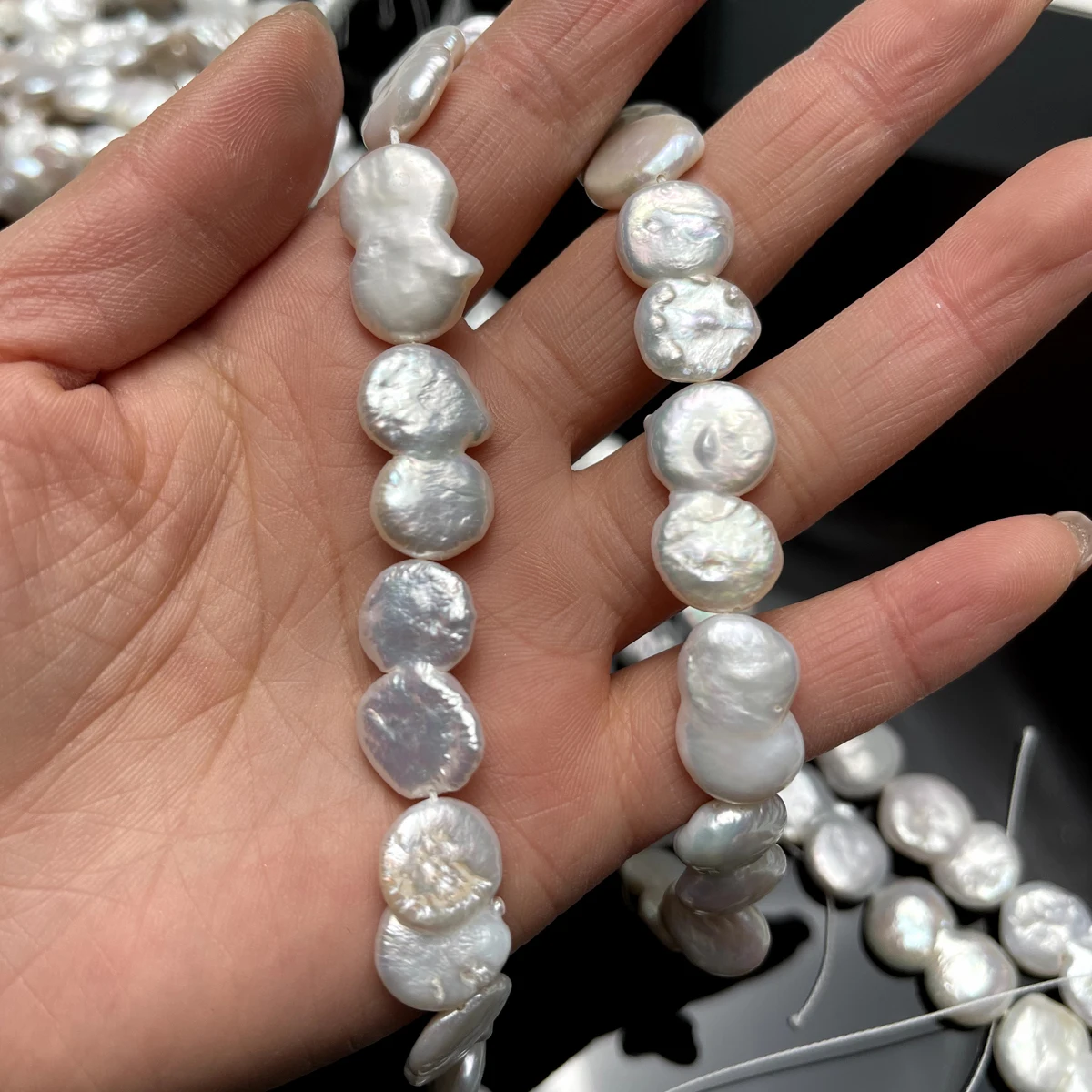 13x22mm High-Quality Baroque Natural Pearl Peanut-Shaped Beads for Jewelry Making Supplies DIY Necklace Bracelet Accessories