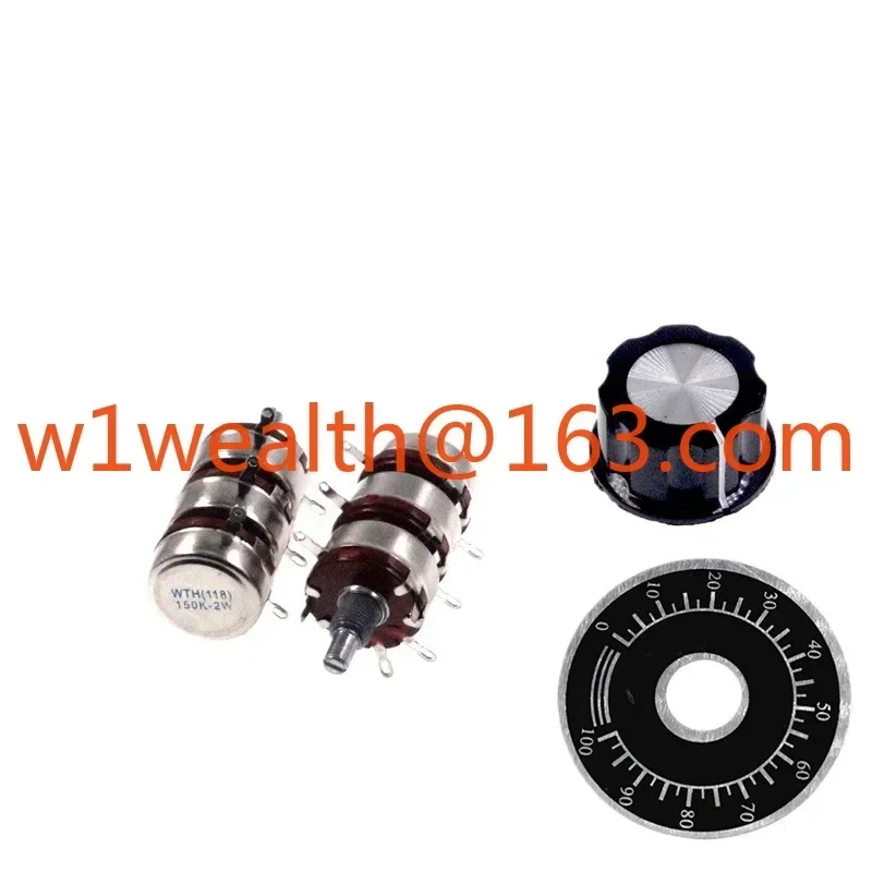 

WTH118-3 Тройной потенциометр 1K/2,2K/47K/100K/220K/470K/680K/1M/2,2M