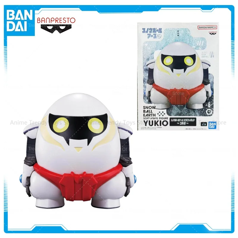 En stock, figura de vinilo suave BANDAI Snowball Earth Yukio, figura de ac