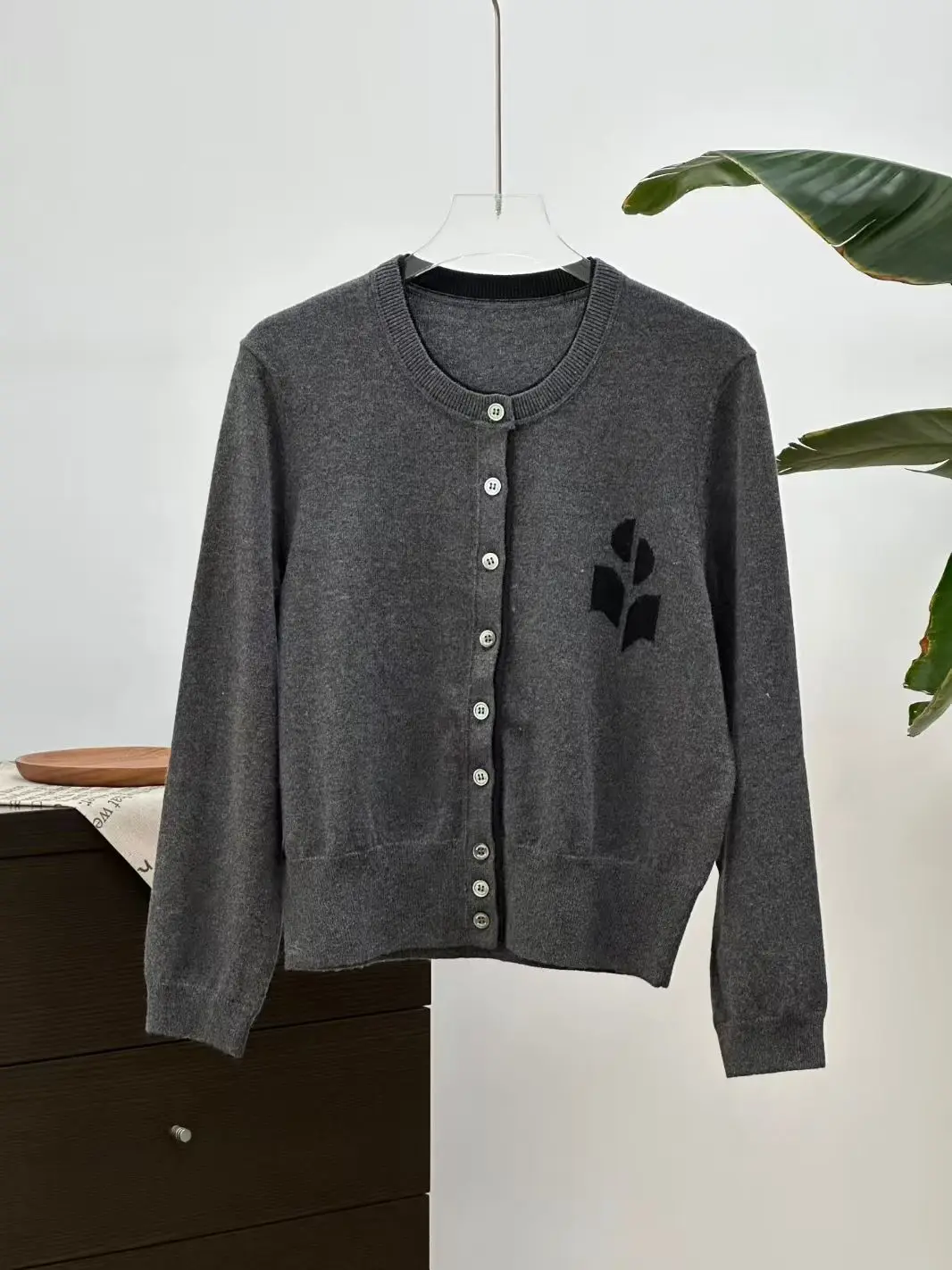 Charcoal gray