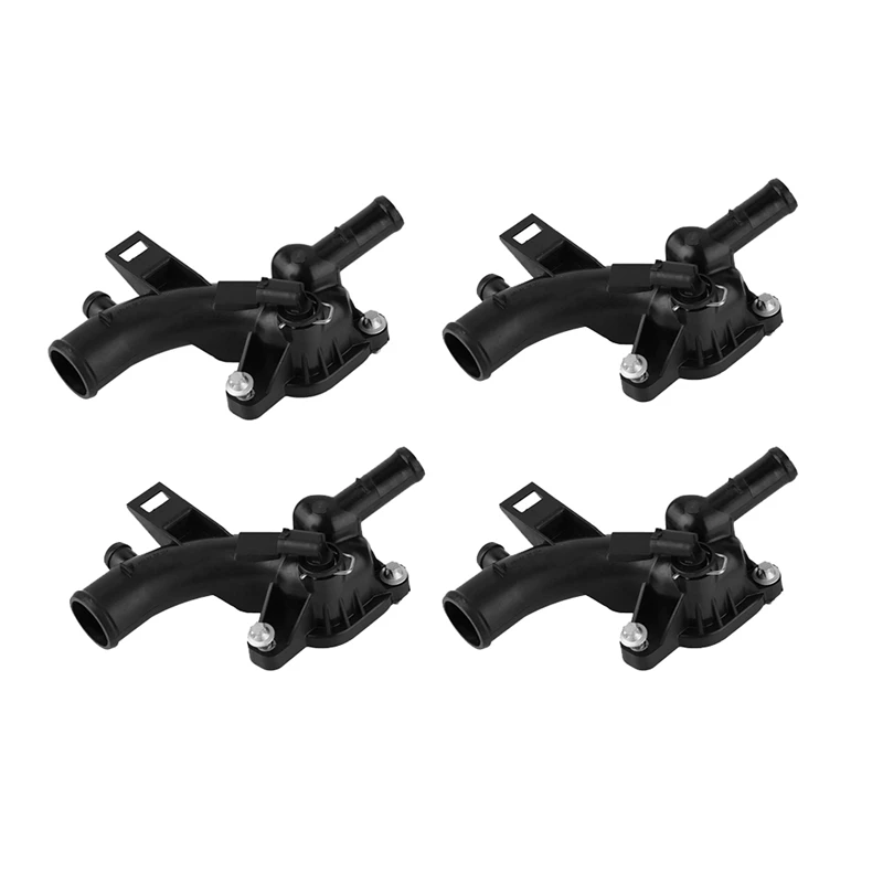 

4X Car Thermostat Housing Water Pump Outlet 25192985 For Opel Astra J Adam Corsa D /Meriva B A14xel A14xer