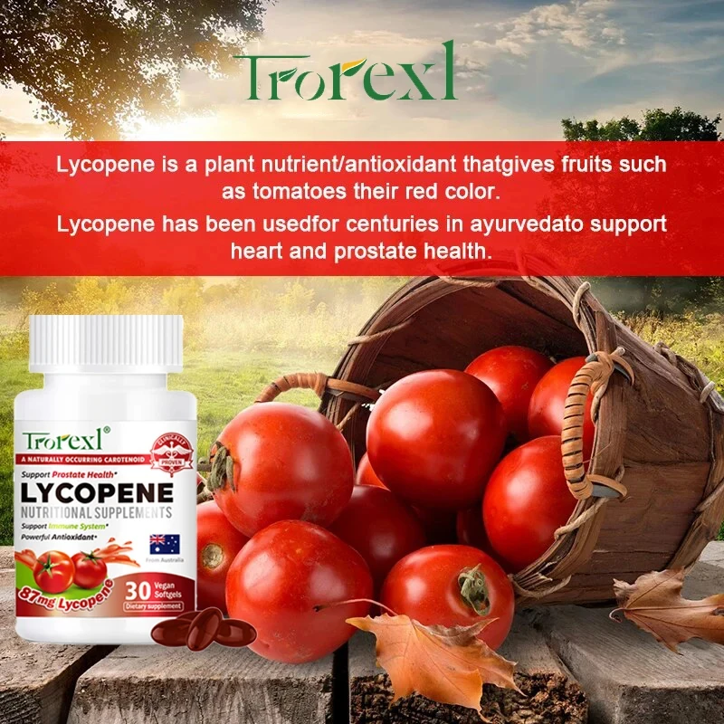 Lycopene Capsules Enhance Prostate Immunity, Urinary Tract Health